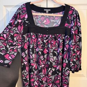 Square neck Apt. 9 women’s blouse 1x
